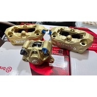 100% Original Brembo K50 M3 Brake Caliper GOLD SILVER LOGO P34 2POT 4Pot Right LEFT Front  REAR Cali