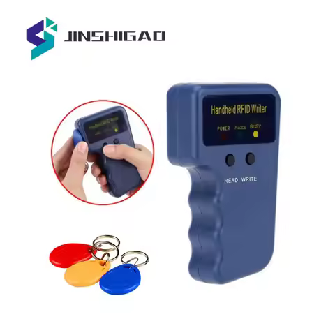 Handheld 125KHz Read EM4100 TK4100 RFID Copier Writer Duplicator Programmer Reader EM4305 T5577 Rewr