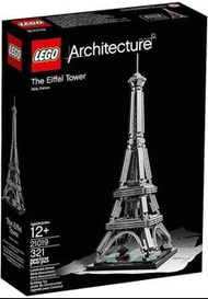 樂高建築系列 LEGO ARCHITECTURE 21019 艾菲爾鐵塔 巴黎鐵塔