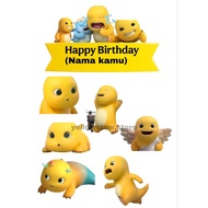 Nailong/ Nailong Cake Topper Nailong Theme Birthday Cake Topper