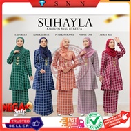 💎SNN S-3XL Kurung Riau Suhayla ByReefa Teal Green BAJU KURUNG SULAM Embroidery KURUNG MODEN SULAM BA