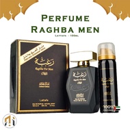 Raghba Perfume 100 ml Original from Lattafa 3D Sticker Guarantee 💯 Women  Men  Oud