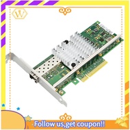【W】10Gbps X520-DA1 Fiber Ethernet Server Adapter, PCIE X8 Network Card for  7/8/10
