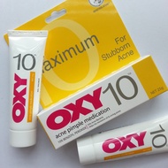 OXY 10 Acne Pimple Medication (For Stubborn Acne) 10g / 25g