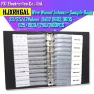 หนังสือตัวอย่างการเลือกสรรขนาด30/33/42/35 0402 0603 0805ลวดเย็บกระสอบ SMD เซรามิคชุดอุปกรณ์ตัวเหนี่ย