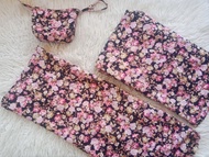 Hampers Paket Mukena Traveling Katun Silky Premium Plus Box Kecil Mini Ringan dan Praktis Dewasa Tr