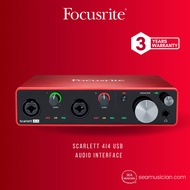 FOCUSRITE SCARLETT 4i4 3RD GEN USB RECORDING INTERFACE - Scarlett4i4G3