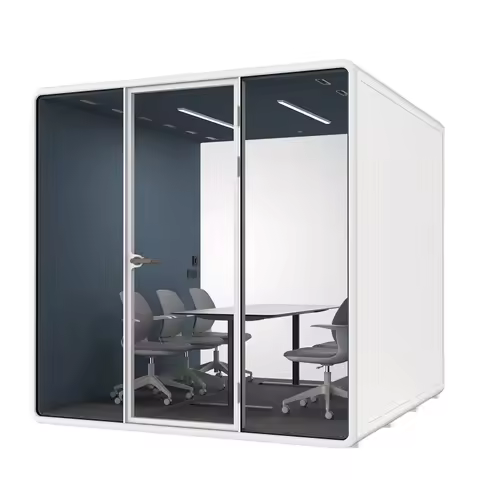 Soundproof BoothMini Soundproof Office Room Telephone Booth New Style Acoustic Studio Meeting Pod Fo