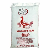 25 kg 605 Makanan Itik Telur / Dedak Itik Telur