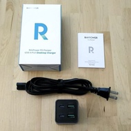 HUB Sạc 4 Cổng 65W RAVPower RP-PC136 - GaN - PD 3.0 - QC 3.0 - iSmart - Hàng Chính Hãng - Bảo Hành 1