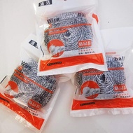 Large Steel Ball Individually Packaging Household Kitchen Cleaning Ball Pot Washing Brush Pot Ball M