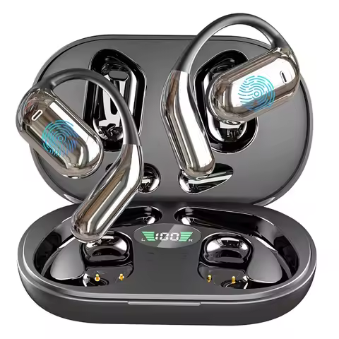 3-in-1 AI Translator Earbuds 144 Languages Noise Cancelling Bluetooth 5.3 Headset Instant Translator