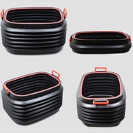 Car Trunk and Storage Box 60 L18l37l Folding Trash Can Household Telescopic Storage Box Folding Box 