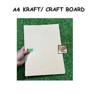 A4 Size Kraft Board / Craft Board / Woven Felt - 800gsm (1mm Thickness)