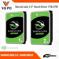 Seagate BarraCuda 1TB 2TB 7200 RPM 256MB Cache SATA 6.0Gb/s 3.5" Hard Drive Bare Drive