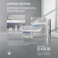 DOCTOR BABOR INTENSE HYDRATION ROUTINE SET (3pcs)