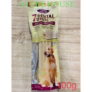 VEGEBRAND 7 Dental Effects Milk Flavor Dental Bone Dog Snack 100g Dog Treast