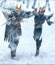 全新shf 真骨雕古迦與零號 kuuga