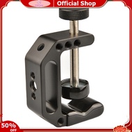 TEQIN toy new Heavy Duty G Clamp Mount Metal Super Clamp Desktop Camera Clamp Mount With 1/4" 3/8" Thread Holes For Monitor Camera
