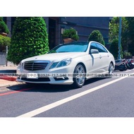 【FB搜尋桃園阿承】賓士 超人氣E350 2010年 3.5 白色 二手車 中古車