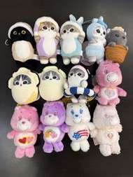 Mofusand Care Bear 公仔吊飾