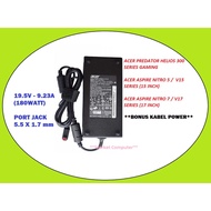Charger Adapter Charger Laptop Gaming ACER PREDATOR HELIOS ORIGINAL PH317-51 PH317-51-70KH PH317-51-