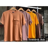 Oversized Tshirt MALL QUALITY Crew Neck legit CVC fabric 230-240gsm With Pocket and Flap