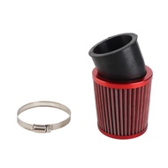 winnsg 62mm Air Filter Aluminum Alloy Cleaner for CT200U BT200X CT100U MB165 Mini Bike Go Kart Red