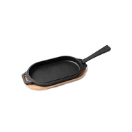 Ooni Cast Iron Sizzler Pan - Cast Iron Sizzler Plate - Ooni Cast Iron Bread - Cast Iron Pizza Pan - Ooni Pizza of