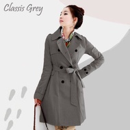 Sevenfour classy gray coat for women