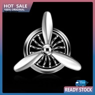 <lementree> Car Perfume Easy to Install Fresh Scent Propeller Shape Vehicle Fan Aromatherapy for Car
