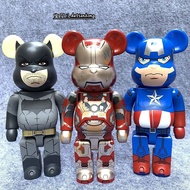 Bearbrick bearbrick Violent Bear Building Blocks Bear Iron Man America