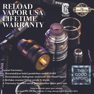 Reload S RDA Authentic from Reload Vapor USA Best Seller