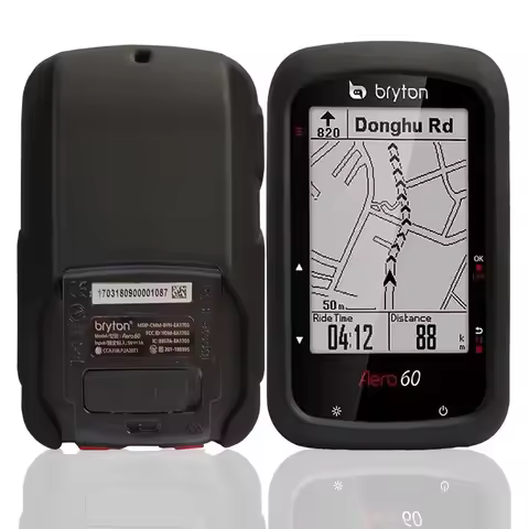 Bike Computer Silicone Case & Screen Protector Cover for Bryton aero 60 A60 GPS Quality