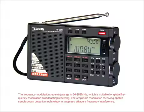 New Tecsun PL-330 Radio Firmware 3306 FM LW SW MW - SSB All-band Radio Tecsun Pl 330 Portable Radio