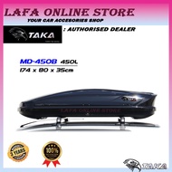 TAKA Roof Box MD-450B -&gt;EXPLORER SERIES&lt;--&gt;XL&lt;--&gt;GLOSSY BLACK&lt;-Authorised Dealer (450L CARGORoofBox)