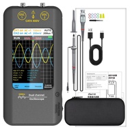 BSIDE หน้าจอสัมผัสใหม่ Digital Oscilloscope + สัญญาณ Dual Channel 50MHz อัตโนมัติ Osciloscio เครื่อง