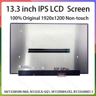 13.3" Laptop LCD Screen NV133WUM-N60 N133JCA-GQ1 M133NW4J R2 B133UAN01.1 For Dell Inspiron 13 5310 P