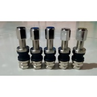 Tubeless Tire Valve Chrome Car Valve Long Short Iron Tubeless Valve Motorcycle Tubeless Valve