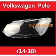 FOR Volkswagen Polo   (14-18) VW POLO Sedan & Hatchback headlight cover head lamp  cover  Headlamp c