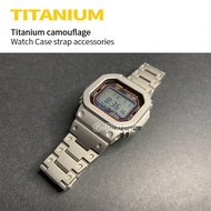 G-Refit V6.0 Titanium alloy GWM5610 GW-B5600 GMW-B5000 DW5600 G5600  Watchband Bezel Strap Set Watch