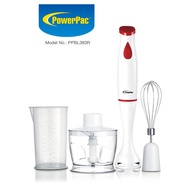 PowerPac Electric Multifunction Hand Blender 4 in 1 Set (PPBL383R)
