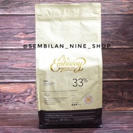 Tulip Embassy ZEN WHITE Chocolate COUVERTURE 33% 2.5 Kg Chocolate WHITE Coin