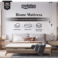 MyLatex HOME MATTRESS, Single, Super Single, Queen, King Mattress- Anti-Dust Mite, Anti-Fungal, Anti-Bacterial, Lightwei