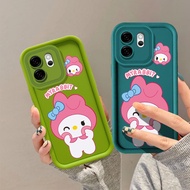 Cute Blink Melody Case For OPPO A7 A12S F11 A9X A94 A79 A80 A57 A77 A5S Reno 4F 5F 7Z 8Z A53 A33 A3 