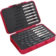 Vessel ชุดดอกสว่าน 14 ชิ้นในกล่องพลาสติก AMD-14S