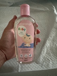 Mannings 嬰兒潤膚油 300ml