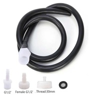 Portable Soft Silicone Black Bidet Wash Hose Cleaner Personal Enema Nozzle Douch Cleaning 50/100/150