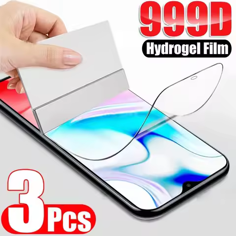 3PCS Hydrogel Film for Motorola One Fusion Plus One Vision Screen Protector for Moto G72 G62 G52 G82