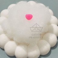 4 PASANG Mata 4PCS Hidung Amigurumi Kecil Aksesoris Nose Boneka Mainan Doll Bahan Plastik Beruang Be